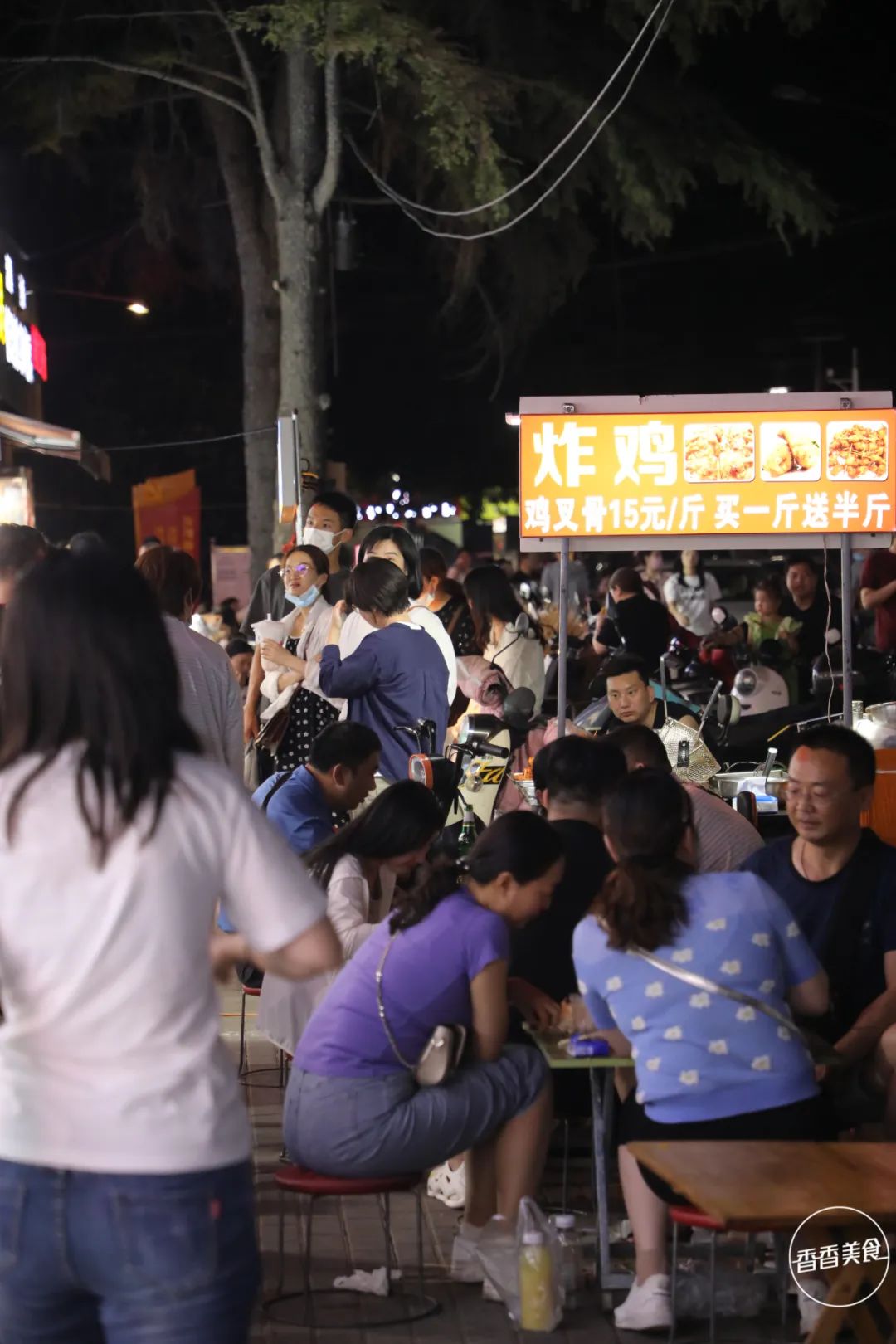 曾经爆火的汝河小区夜市,故地重游还是不是那个味儿?